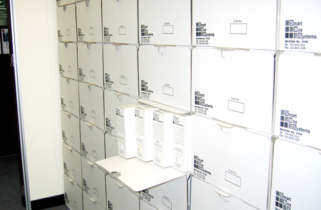 stackable archive boxes